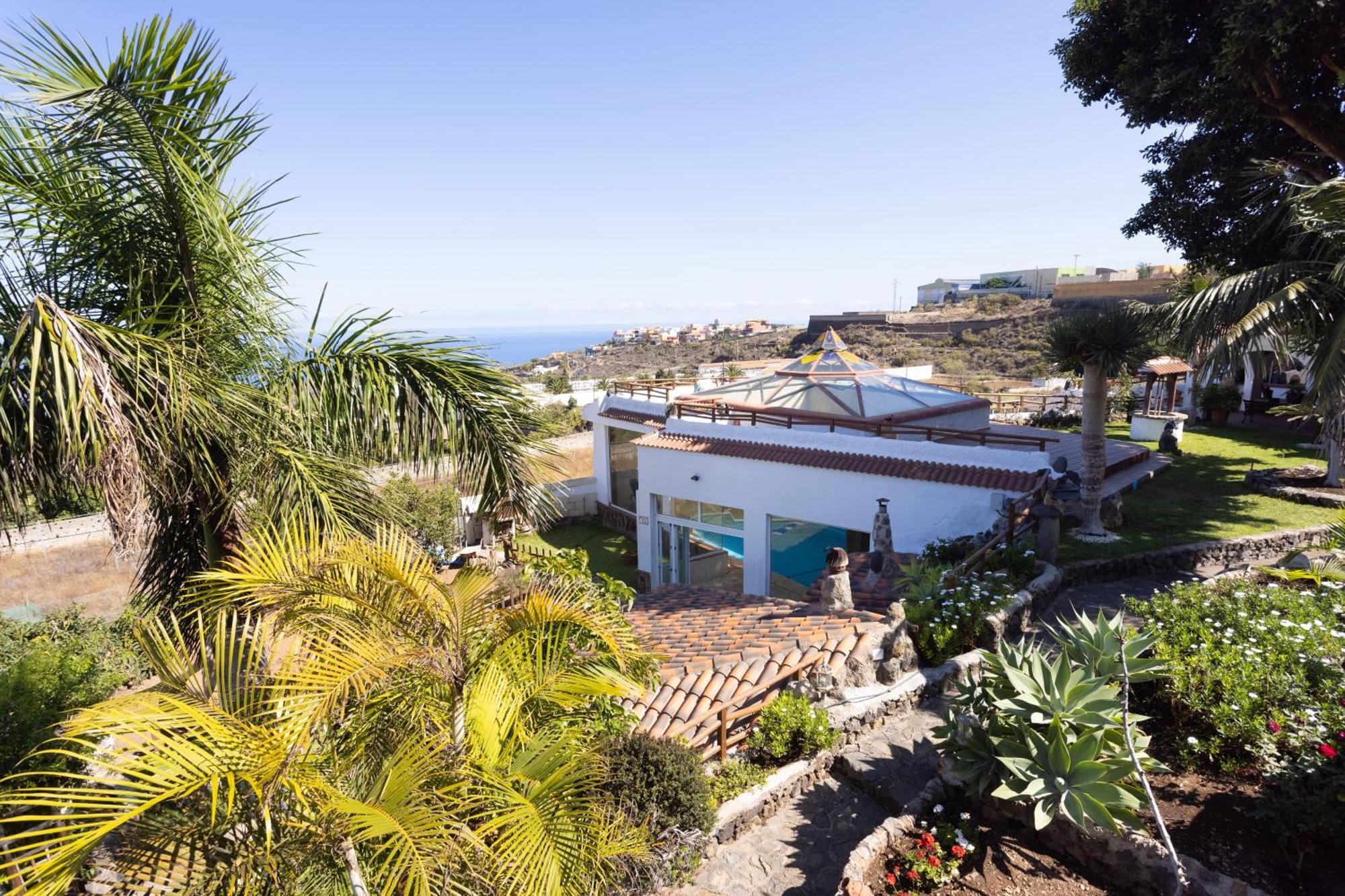 Casa Los Grabados, Piscina, Vistas, Barbacoa Y Zen Icod De Los Vinos Esterno foto