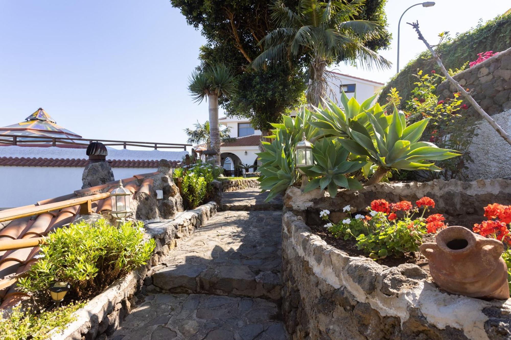 Casa Los Grabados, Piscina, Vistas, Barbacoa Y Zen Icod De Los Vinos Esterno foto